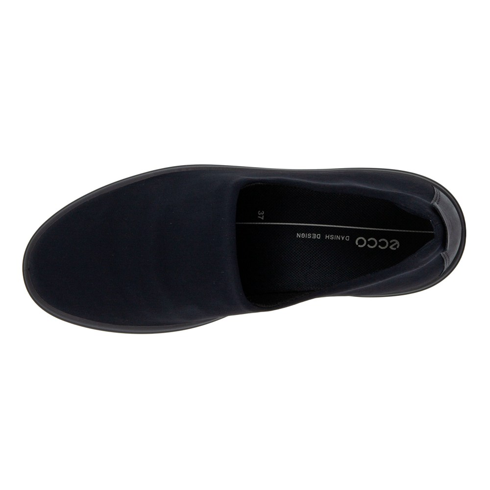 Loafers Mujer - ECCO Soft 7 Wedge - Negros - GNH967084